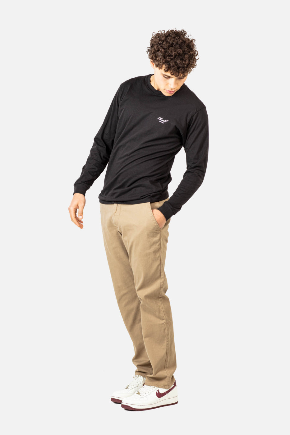 Regular Flex Chino Hose, dark sand