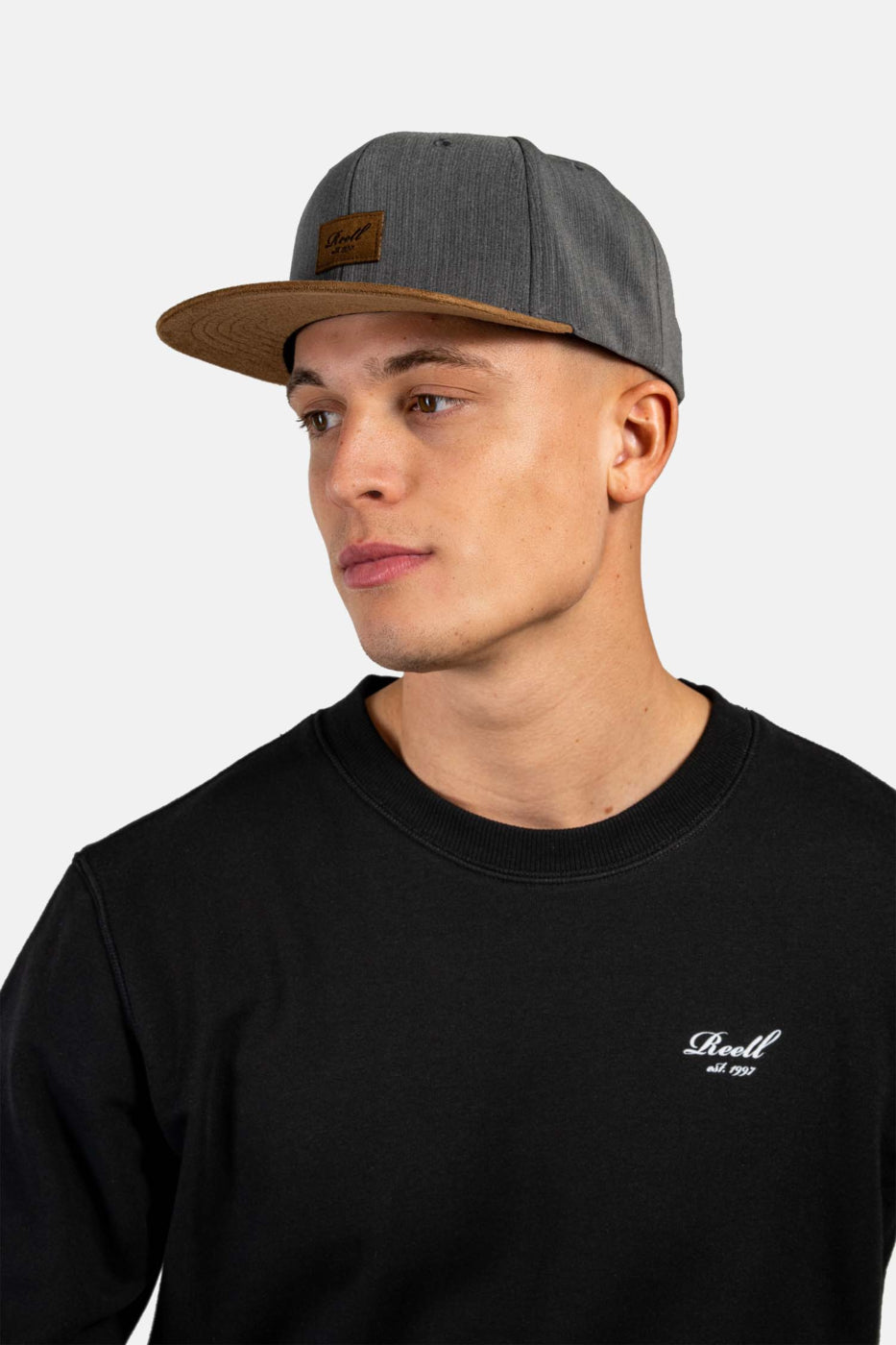 Suede Cap Bedford Grey