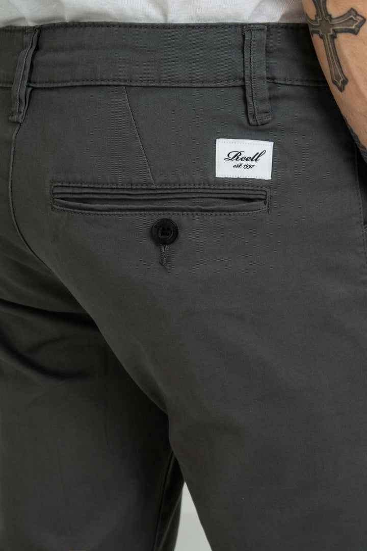 Flex Tapered Chino vulcan grey