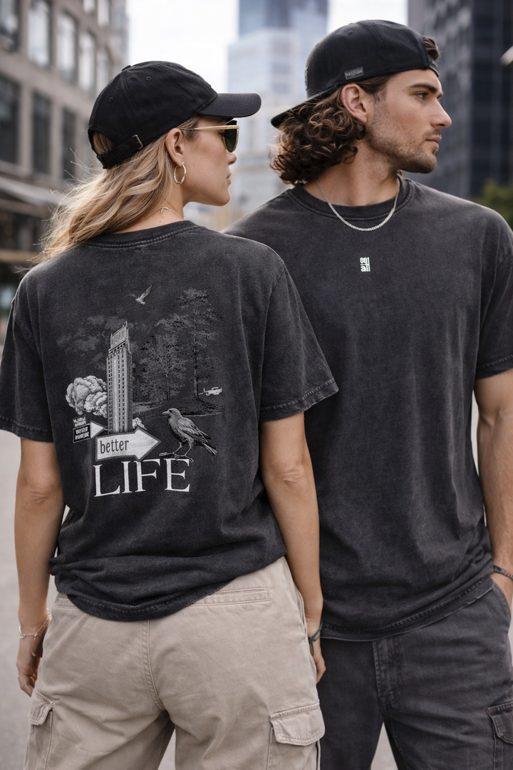 CITYLIFE Graphic Vintage Unisex T-Shirt | Limited Edition